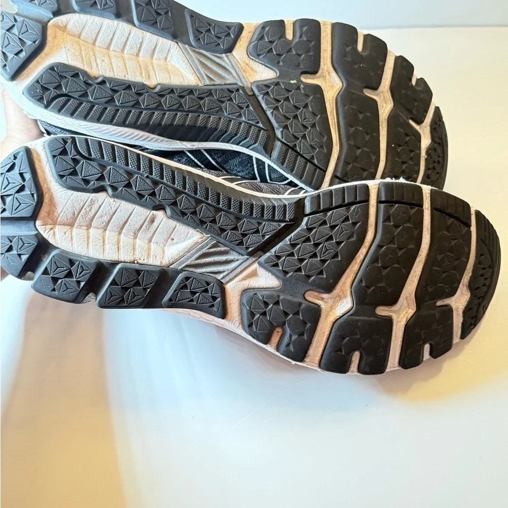 ASICS Men's GT-1000 10 Running Shoes Black/White Size 12 US